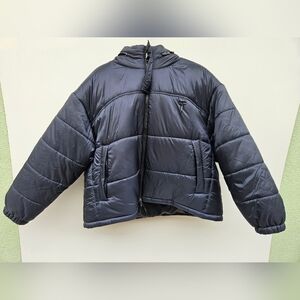 Midnight Blue Mens Puffer Jacket